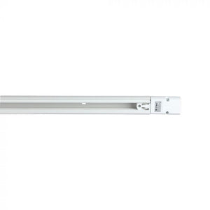 V-TAC BINARIO A 4 POLI IN ALLUMINIO TRACK LIGHT COLORE BIANCO LUNGHEZZA 1,5 METRI
