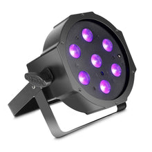 Carica l&#39;immagine nel visualizzatore di Gallery, Cameo Flat PAR  7X3W UV IR
