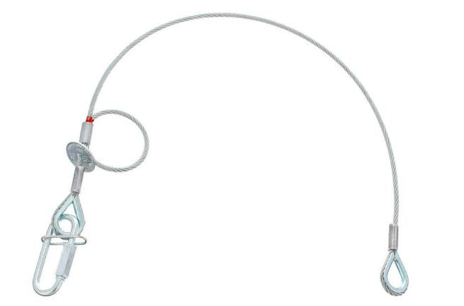 Major Fune sicurezza 4mm 0.6m 40kg Silver