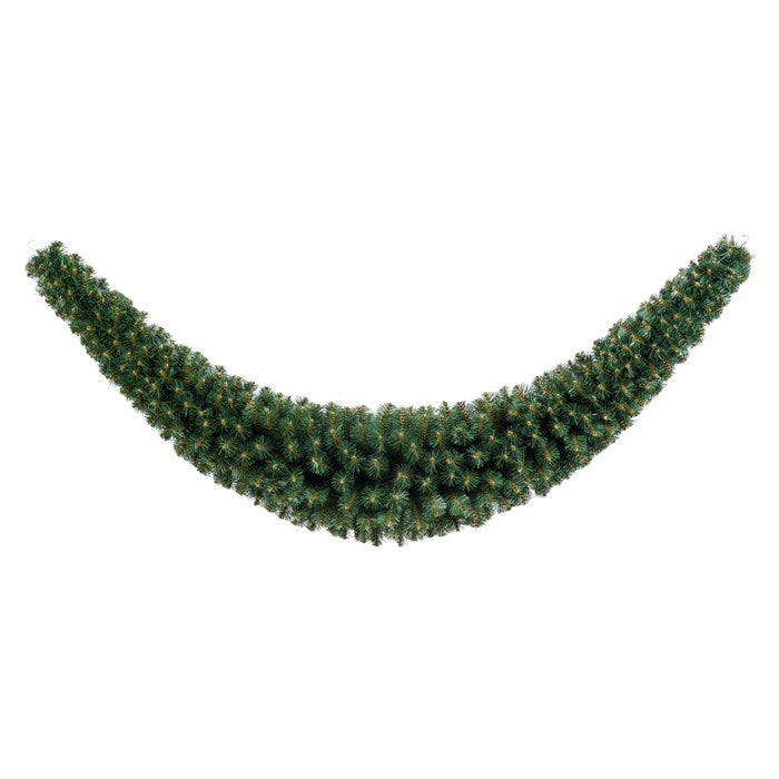 Ghirlanda di verde pino professionale di 2,7 m, 618 rami, Ø 14-45 cm