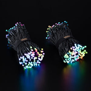 Catena T RGB - white, 32 metri, 400 led