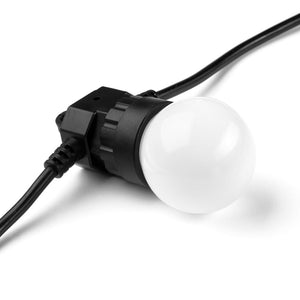 Catena Party Light, 20 sfere RGB, 10 metri Extension