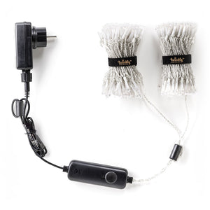 Catena T RGB + bianco , 20 metri, 250 led trasparente