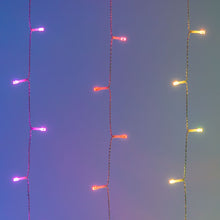 Carica l&#39;immagine nel visualizzatore di Gallery, Tenda T RGB e Bianco caldo, 1 x h 2,1 metri, 210 led
