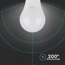 Carica l&#39;immagine nel visualizzatore di Gallery, V-TAC SUPER SAVER PACK CONFEZIONE 3 LAMPADINE LED E27 9W BULB A60
