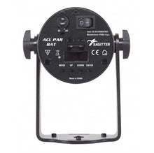 Carica l&#39;immagine nel visualizzatore di Gallery, Sagitter Battery black acl par 15w led rgbw w-dmx
