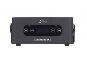 Sagitter battery led floorbat 3 x 12 w led rgbwaauv/fc irc wireless