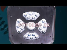 Carica e avvia il video nel visualizzatore di galleria, ORTOLED 7 SERIE K LAMPADA LED 405W PER COLTIVAZIONE INDOOR CONSUMO REALE 270W
