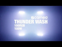 Carica e avvia il video nel visualizzatore di galleria, Cameo Thunder Wash 100RGB
