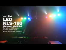 Carica e avvia il video nel visualizzatore di galleria, Eurolite LED KLS-190 Compact Light Set

