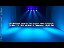 Carica e avvia il video nel visualizzatore di galleria, Eurolite LED KLS-170 Compact Light Set
