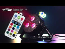 Carica e avvia il video nel visualizzatore di galleria, Showtec Club Par Dizzy 3/8

