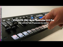 Carica e avvia il video nel visualizzatore di galleria, Eurolite DMX Move Controller 512 PRO
