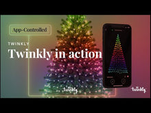 Carica e avvia il video nel visualizzatore di galleria, Catena T RGB + bianco , 20 metri, 250 led trasparente
