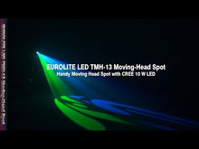 Carica e avvia il video nel visualizzatore di galleria, Eurolite TMH-13 Moving-Head Spot
