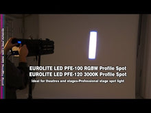 Carica e avvia il video nel visualizzatore di galleria, Eurolite LED PFE-120 3000K Profile Spot
