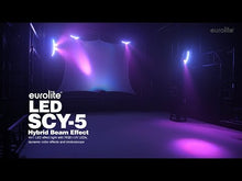 Carica e avvia il video nel visualizzatore di galleria, Eurolite LED SCY-5 Hybrid
