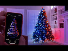Carica e avvia il video nel visualizzatore di galleria, Catena T RGB, 32 metri, 400 led

