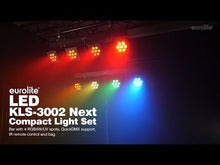Carica e avvia il video nel visualizzatore di galleria, Eurolite KLS-3002 Next Comp. Light Set
