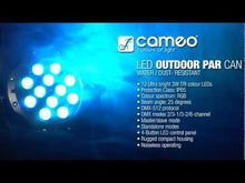 Carica e avvia il video nel visualizzatore di galleria, Cameo Outdoor PST TRI 12 IP65
