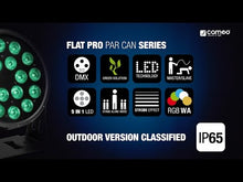 Cargar y reproducir el video en el visor de la galería, Cameo Flat PRO 18 IP 65
