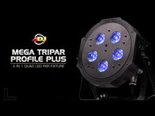 Carica e avvia il video nel visualizzatore di galleria, ADJ Mega TriPar Profile kit
