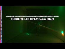 Carica e avvia il video nel visualizzatore di galleria, Eurolite LED MFX-2 Beam Effect
