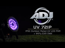Cargar y reproducir el video en el visor de la galería, ADJ UV 72 IP
