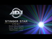 Carica e avvia il video nel visualizzatore di galleria, ADJ Stinger Star
