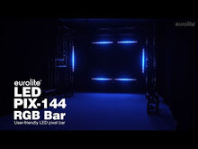 Carica e avvia il video nel visualizzatore di galleria, Eurolite LED PIX-144 RGB
