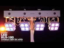 Carica e avvia il video nel visualizzatore di galleria, Eurolite LED KLS-180 Comp. Light Set WH
