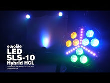 Carica e avvia il video nel visualizzatore di galleria, Eurolite LED SLS-10 Hybrid HCL
