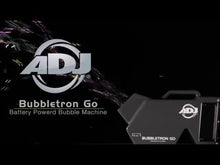 Cargar y reproducir el video en el visor de la galería, ADJ Bubbletron GO

