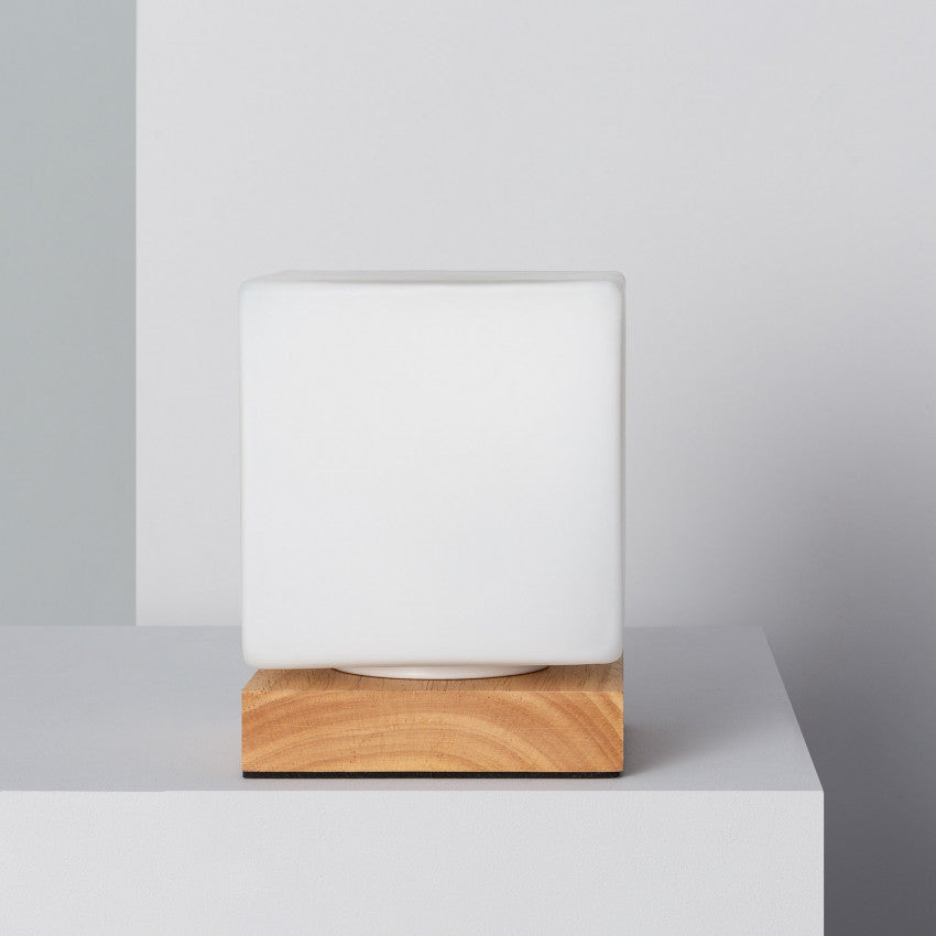 LAMPADA DA TAVOLO CUBO