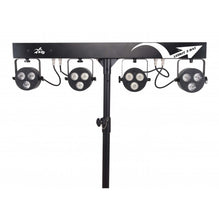 Carica l&#39;immagine nel visualizzatore di Gallery, Sagitter led kit 4 projectors 3X10W LED RGBW/FC Battery
