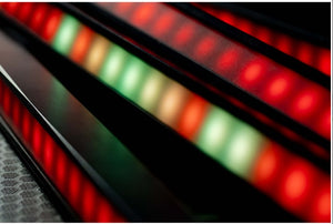 Sagitter qpix led bar rgb w/white flat filter cable and 1 connector kit