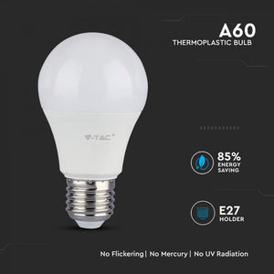 V-TAC LAMPADINA LED E27 6,5W BULB A60 CHIP SAMSUNG