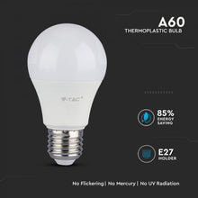 Cargar imagen en el visor de la galería, V-TAC LAMPADINA LED E27 8,5W BULB A60 CHIP SAMSUNG
