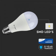 Carica l&#39;immagine nel visualizzatore di Gallery, V-TAC LAMPADINA LED E27 12W BULB A66 CHIP SAMSUNG
