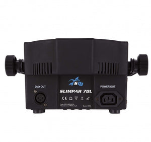 Sagitter slimpar DL 7X12W LED RGBWAU/FC IRC